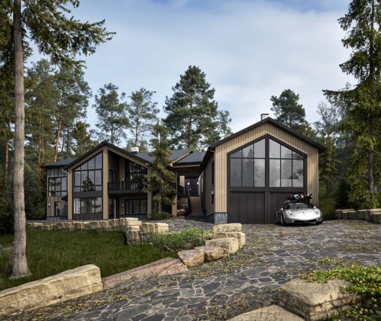 Residential Building in Quebec Province