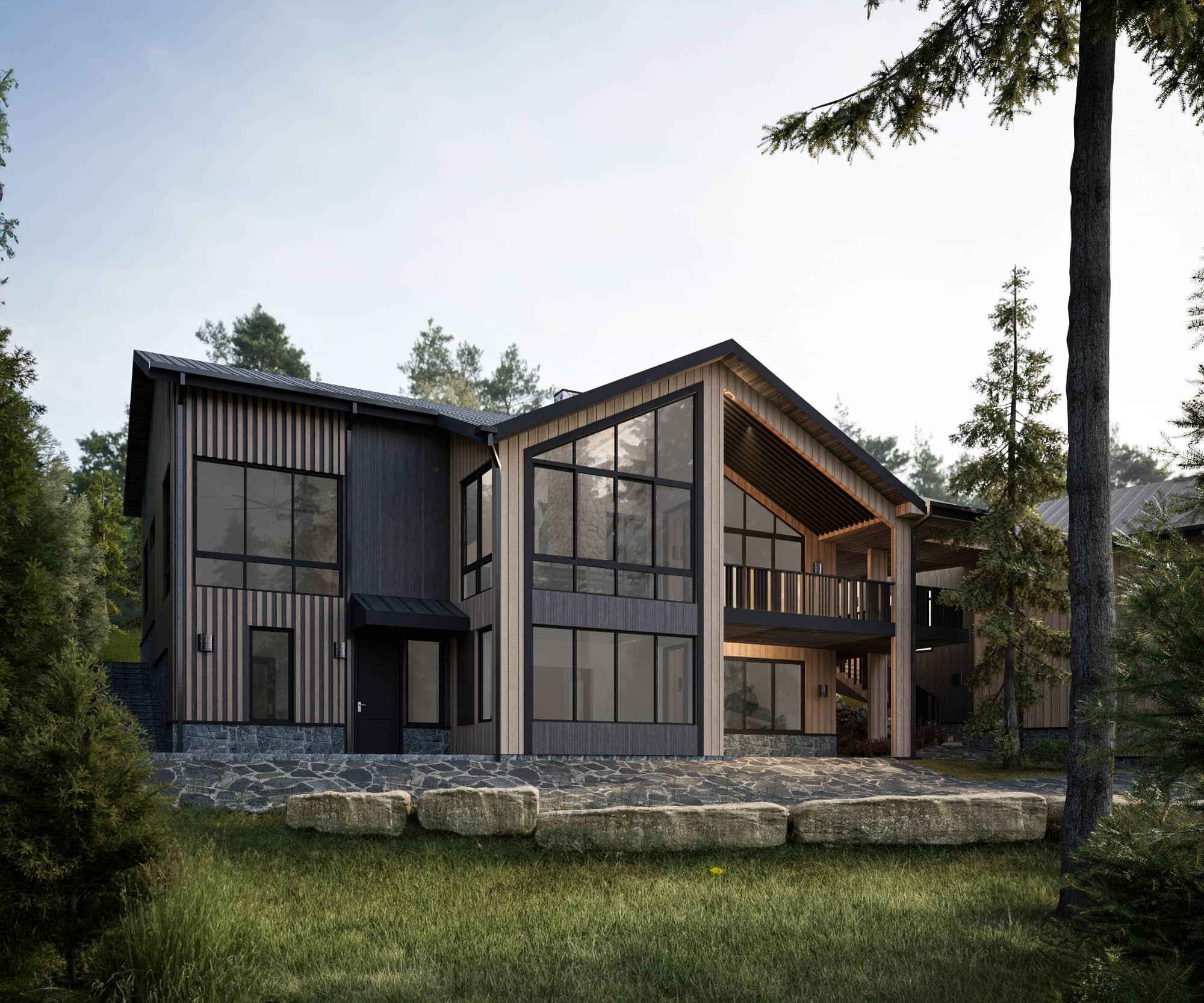 Residential Building in Quebec Province