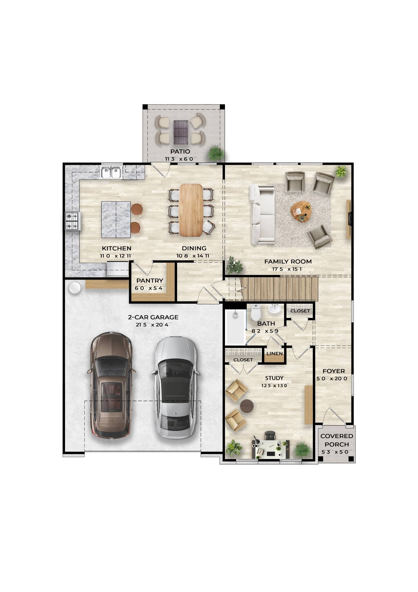 Photorealistic Rendering of Residential Real Estate in Atlanta